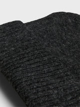 Aiayu - Baby Beanie in Pure Dark Grey