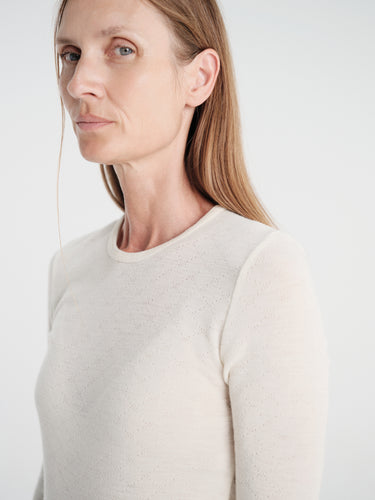 Aiayu - Lumae Long Sleeve in Pure Ecru