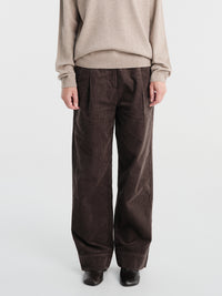 Aiayu - Toto Pant Corduroy in Smokey Brown