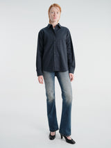 Aiayu - Penny Shirt Check in Evergreen