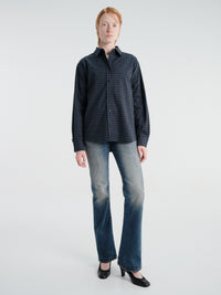Aiayu - Penny Shirt Check in Evergreen