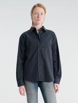 Aiayu - Penny Shirt Check in Evergreen