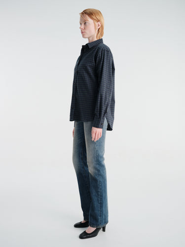 Aiayu - Penny Shirt Check in Evergreen
