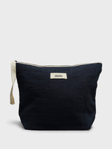 Aiayu - Pouch Linen in Navy
