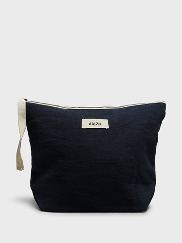 Aiayu - Pouch Linen in Navy