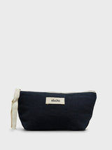 Aiayu - Pouch Linen Mini in Navy