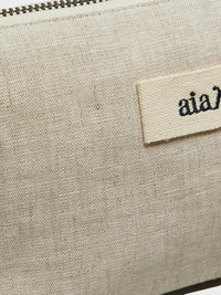 Aiayu - Pouch Linen Mini in Pure Nature