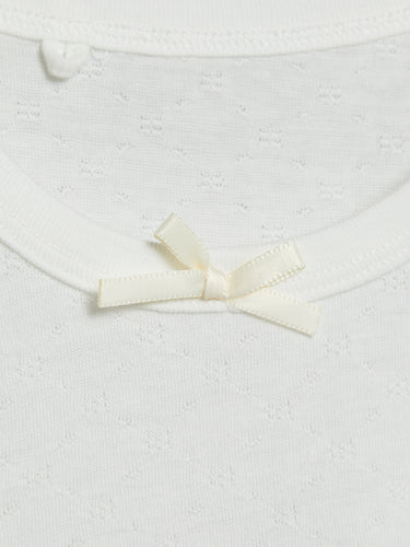Aiayu - Messhu T-Shirt in Pure Ecru