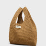 Aiayu - Sophia Straw Bag Small in Pure Natural