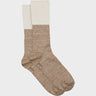 Aiayu - Linen Rib Socks in Mix Linen