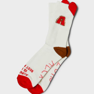 Alex Zono - Running Loves You Feet Huggers in Cream