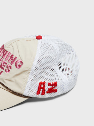 Alex Zono - Running Loves You Trucker Cap in White