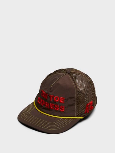 Alex Zono - Ten Toe Express Trucker Hat in Brown