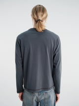 Another Aspect - Another T-Shirt 3.0 in Navy and Brown