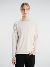 Another Aspect - Another T-Shirt 3.0 in Grey and Burnt Red