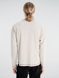 Another Aspect - ANOTHER T-Shirt 3.0 in Grey and Burnt Red