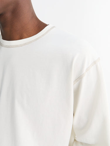 Another Aspect - Another T-Shirt 3.0 in White and Brown