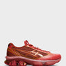 Asics - US6-S Gel-Kinetic Fluent Sneakers in Cayenne and Copperhead