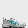 Asics - Asics x Hidden NY Gel-Venture 6 Shield Sneakers in White and Wasabi