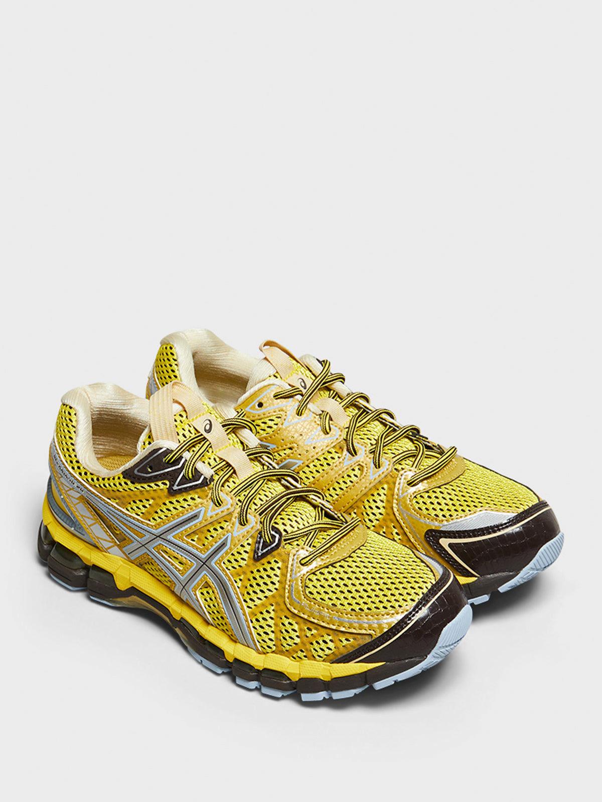 Asics - UB9-S Gel-Kayano 20 Sneakers in Vibrant Yellow and Pure Silver