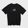 Awake NY - Flower Classic T-Shirt in Washed Black