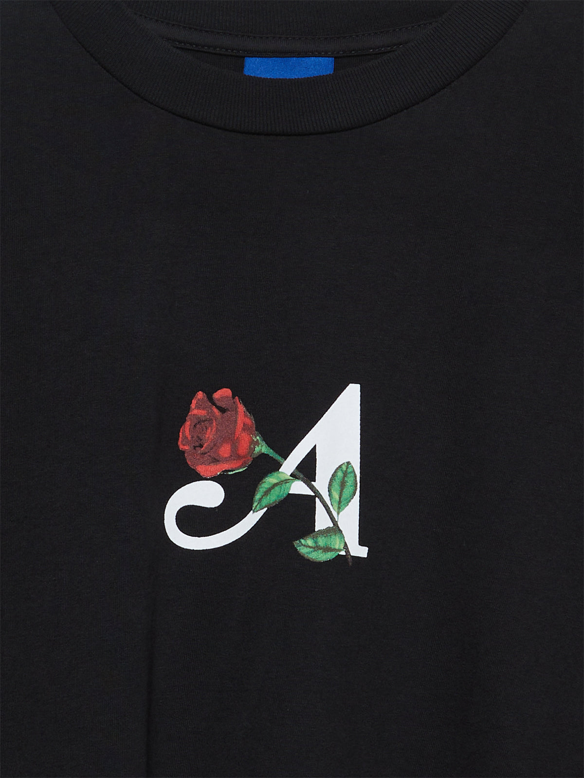 Awake NY - Flower Classic T-Shirt in Washed Black