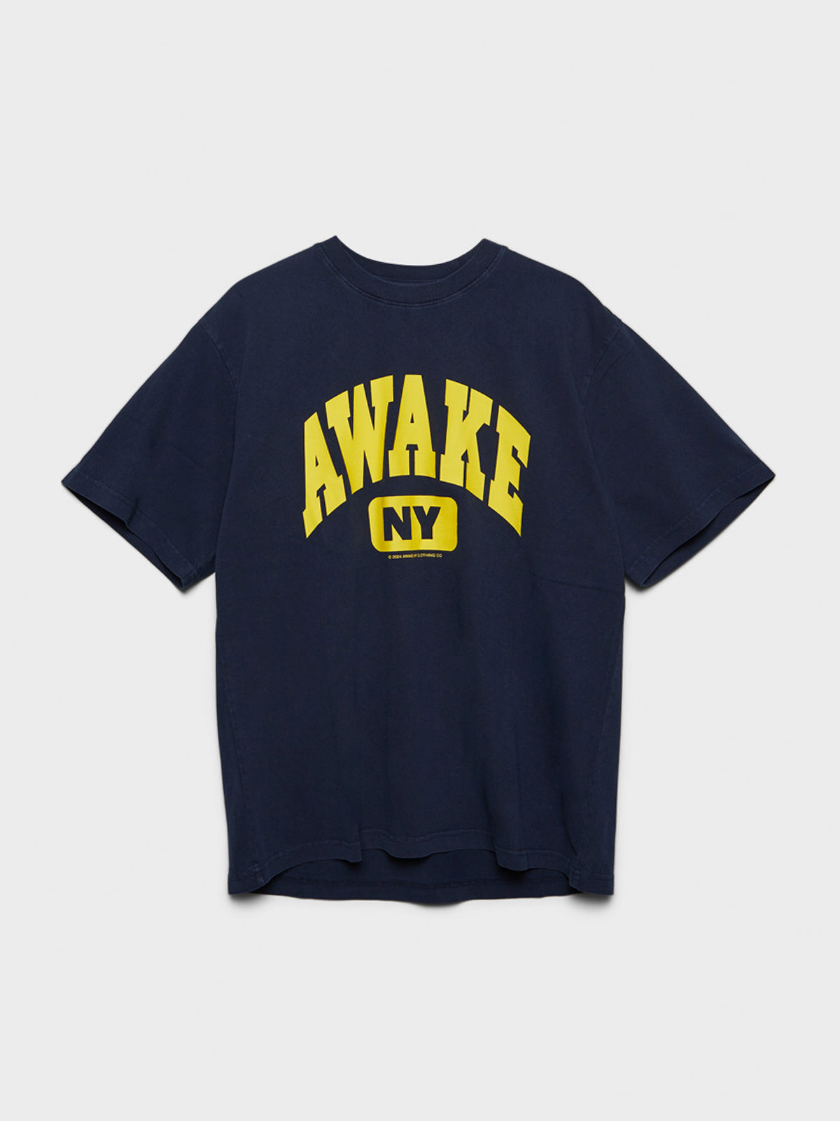 Awake NY - Varsity T-Shirt in Navy