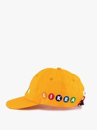Alex Zono - Dance Like A Runner Dad Hat in Yellow
