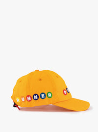 Alex Zono - Dance Like A Runner Dad Hat in Yellow