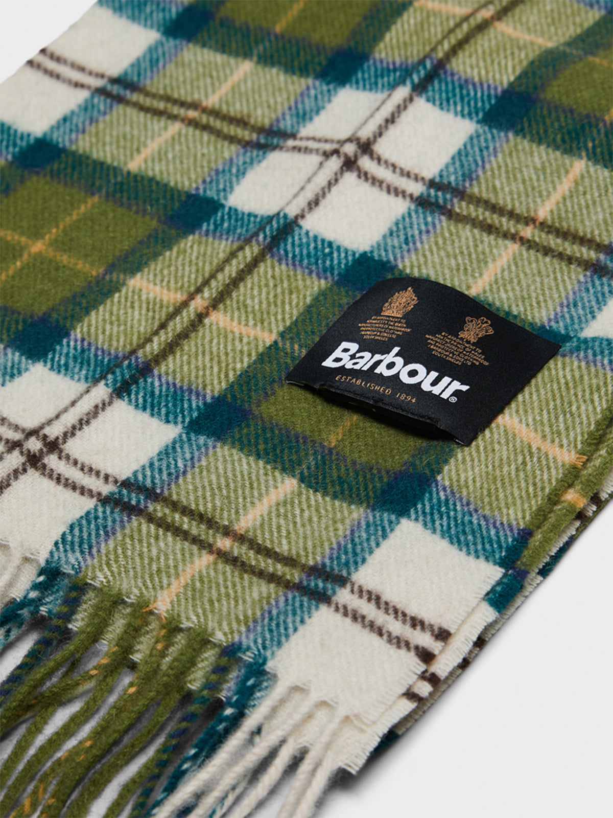 Barbour - Tartan Lambswool Scarf in Ancient Tartan