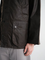 Barbour - OS Bedale Wax Jacket in Dark Brown