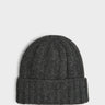 Beams Plus - Cashmere Rib Watch Cap Beanie in Charcoal