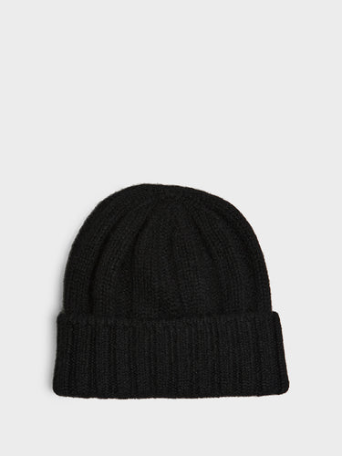 Beams Plus - Cashmere Rib Watch Cap Beanie in Black