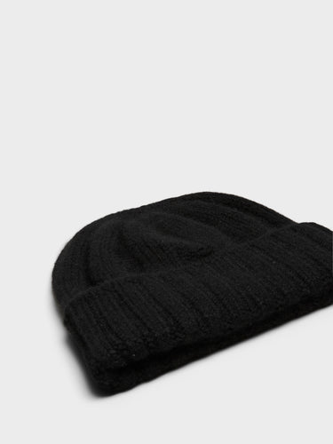 Beams Plus - Cashmere Rib Watch Cap Beanie in Black