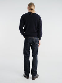 Beams Plus - Crew 9G in Navy