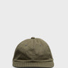 Beams Plus - 6 Panel Herringbone Cap in Olive