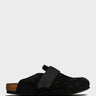 Birkenstock - Loma Nubuck Leather and Suede Sandals in Black