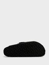 Birkenstock - Boston Nova Narrow Textile Shoes in Black
