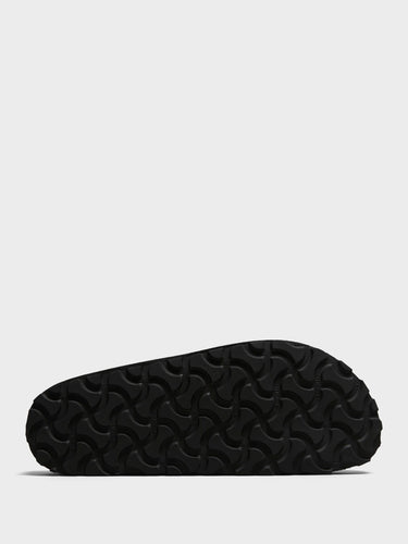 Birkenstock - Naples Narrow Wrapped Suede Leather Sandals in Black