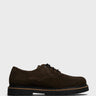 Birkenstock - Highwood Lace Low Suede Leather Shoes in Mocca