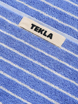 Tekla - Terry Towel in Clear Blue Stripes