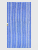 Tekla - Terry Towel in Clear Blue Stripes
