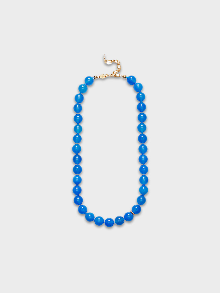 Anni Lu - Ball Necklace in Pacific Blue