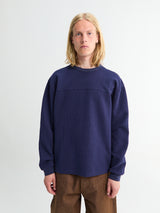 Calm. - Waffle T-shirt in Navy