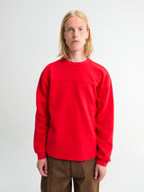 Calm. - Waffle T-shirt in Red
