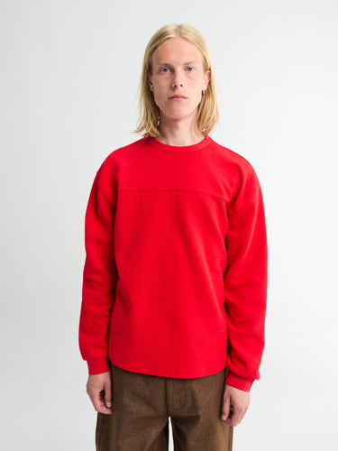 Calm. - Waffle T-shirt in Red