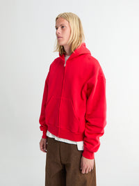 Calm. - Punk Hoodie in Red