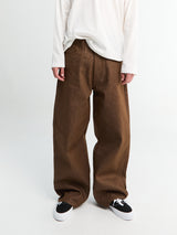 Calm. - Baggy Jeans in Brown