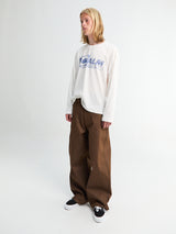Calm. - Baggy Jeans in Brown