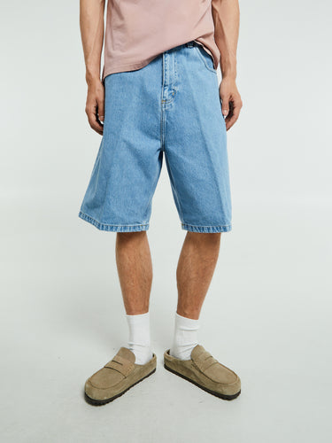 Carhartt WIP - Brandon Shorts in Blue Stone Bleached
